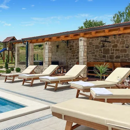 Villa Maria With Outdoor Pool Drnis